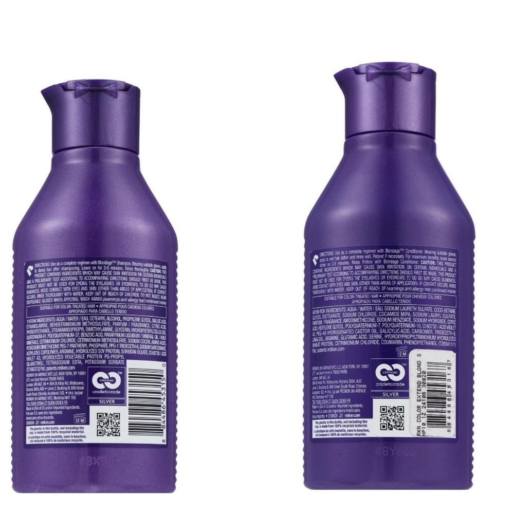 REDKEN Color Extend Blondage Purple Shampoo & Conditioner 10.1oz Duo Set NEW - Picture 2 of 2